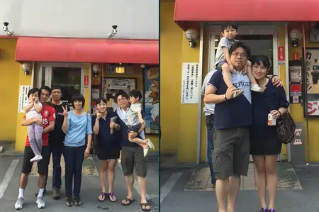 JACK'S STEAK HOUSE，SINCE 1953。哥哥坐在我肩上，弟弟在媽媽肚子裡。